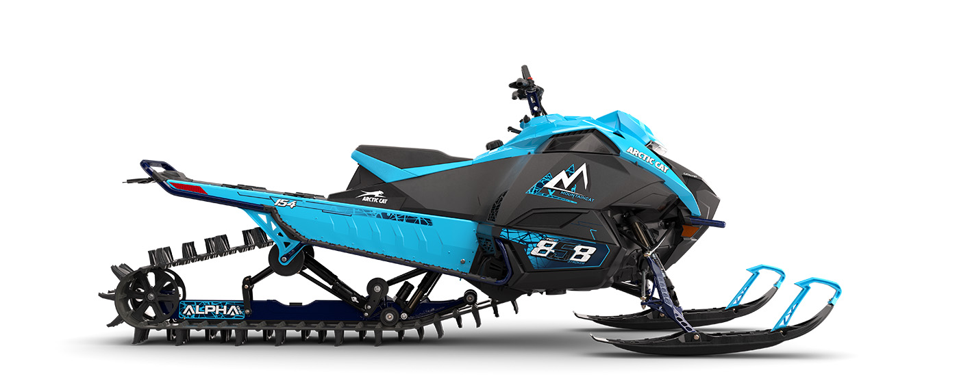 ARCTIC CAT M 858 MOUNTAIN CAT ES 154” 2025 - Checkerd Flag